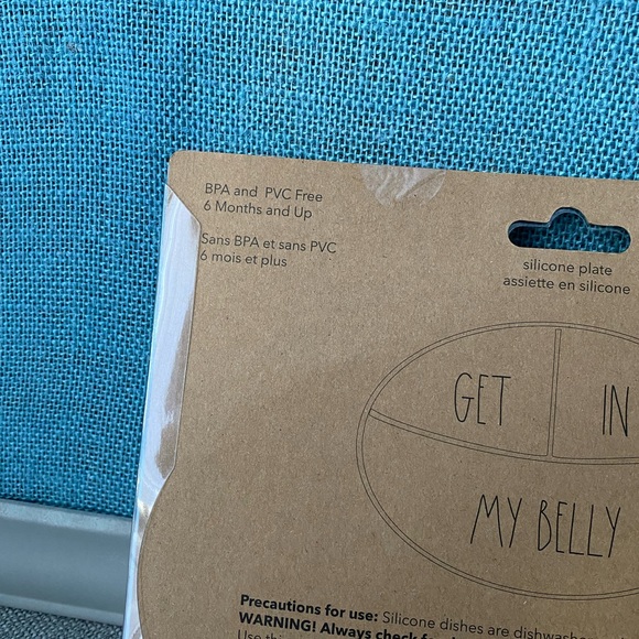 NWT Rae Dunn baby plate - Picture 2 of 2